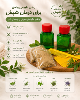 داروی گیاهی رفع شپش